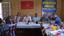 Imagem de Líder nacional do PCP de visita ao Açores