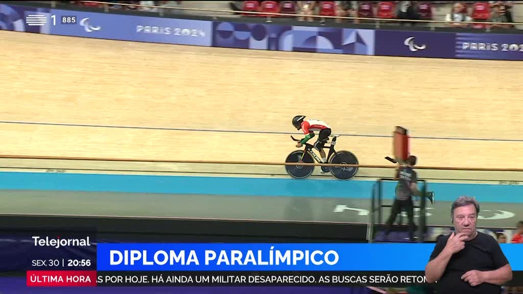 Telmo Pinão consegue diploma para Portugal nos paralímpicos de Paris