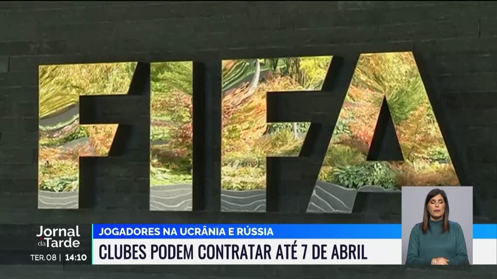 FIFA liberta futebolistas estrangeiros que jogam na Ucrânia e Rússia. Podem  assinar por qualquer clube até ao final da temporada