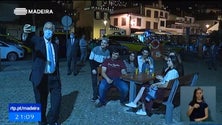 Imagem de Marcelo está satisfeito com a retoma da atividade económica na Madeira (Vídeo)