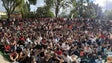 Imagem de Adeptos desanimados perante a derrota de Portugal (vídeo)