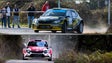 Imagem de Alexandre Camacho, navegado por Jorge Henriques, foi terceiro classificado no Rali do Algarve