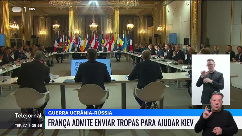 NATO dividida sobre envio de tropas para a Ucrânia