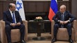 Imagem de Naftali Bennett esteve com Putin