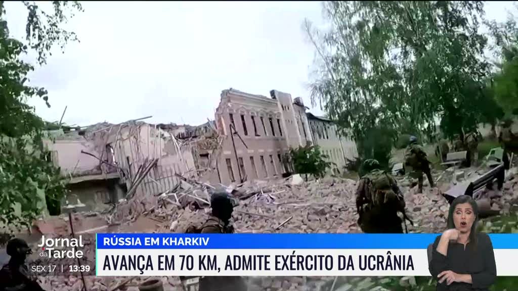 Putin afirma que conquista de Kharkiv não faz parte do plano de Moscovo