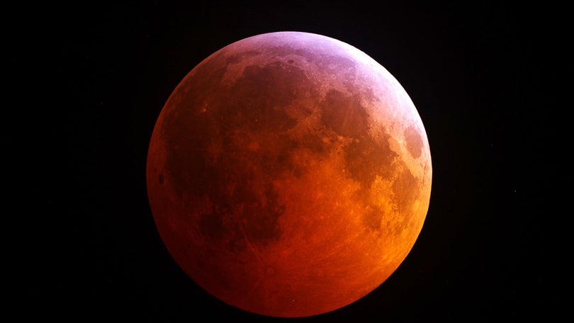 Imagem de Segunda-feira há eclipse lunar total