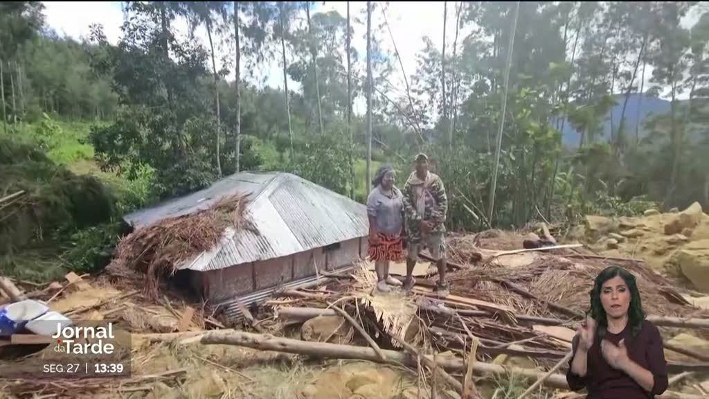 Papua Nova Guiné. Enxurrada pode ter soterrado duas mil pessoas