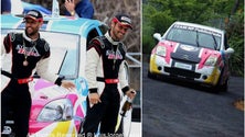 Imagem de Vítor Ferro e Carlos Ferro no Rali do Marítimo-Machico com o Citroen C2 R2
