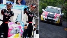 Vítor Ferro e Carlos Ferro no Rali do Marítimo-Machico com o Citroen C2 R2