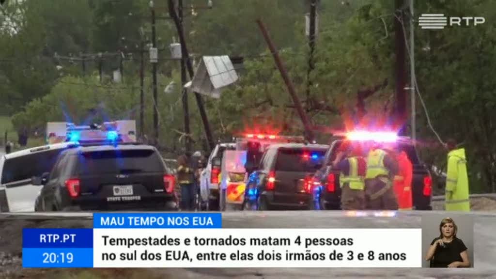 Tempestades fazem quatro mortos nos Estados Unidos