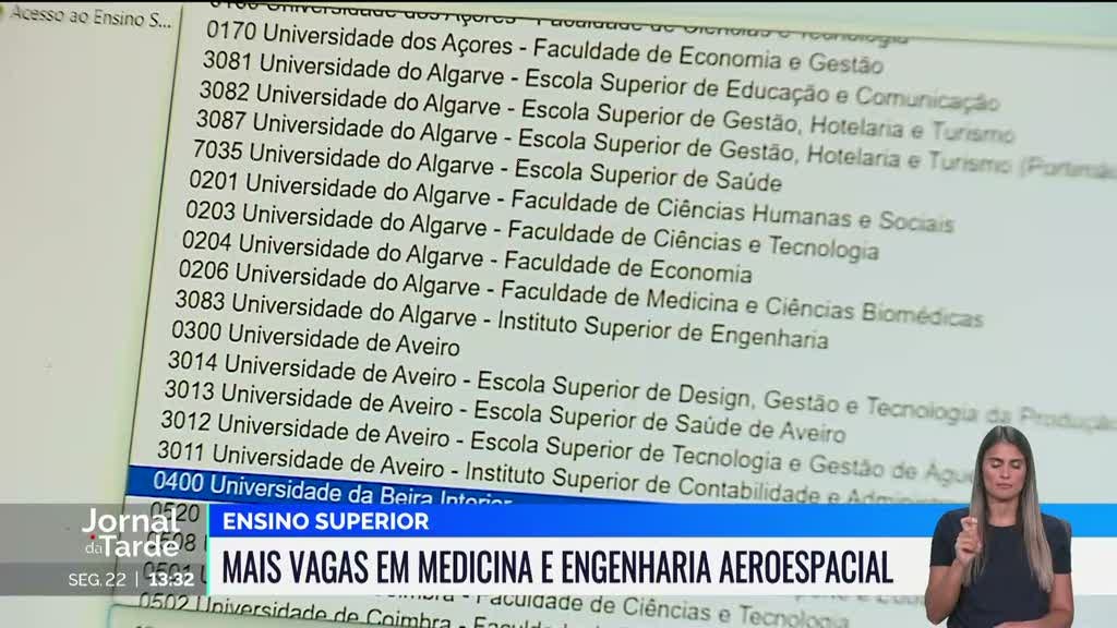 Arrancou a primeira fase do concurso de acesso ao ensino superior