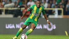 Imagem de Jhon Murillo no Nacional por empréstimo do Benfica