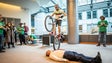 Imagem de Português subiu Parlamento Europeu de bicicleta