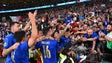 Imagem de Italianos felizes, ingleses desolados