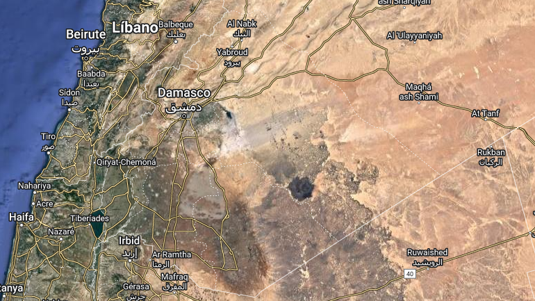 Imagem de Bombardeamentos atribuídos a Israel atingiram o sul da Síria