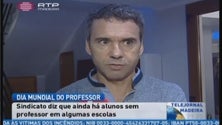 Sindicato diz que ainda há alunos sem professores (Vídeo)