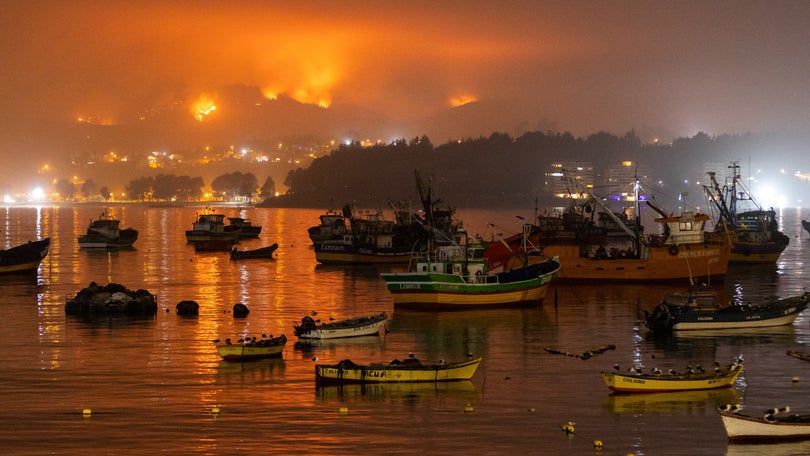 Portugal disponível para enviar 140 elementos para ajudar nos incêndios do Chile