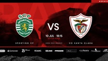Imagem de Santa Clara enfrenta o Sporting esta sexta-feira (Vídeo)