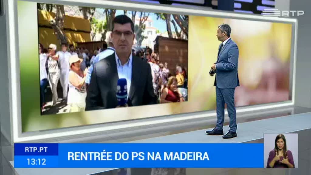 PS faz rentr�e pela primeira vez na Madeira