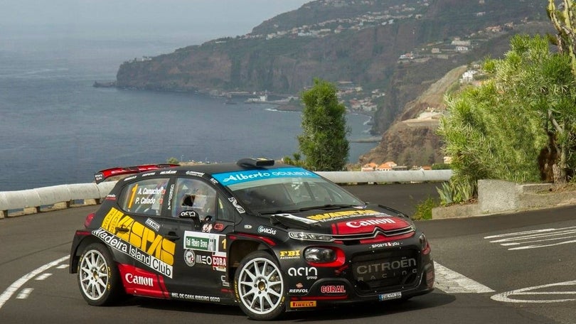 Imagem de Alexandre Camacho com o Citroën C3 Rally2
