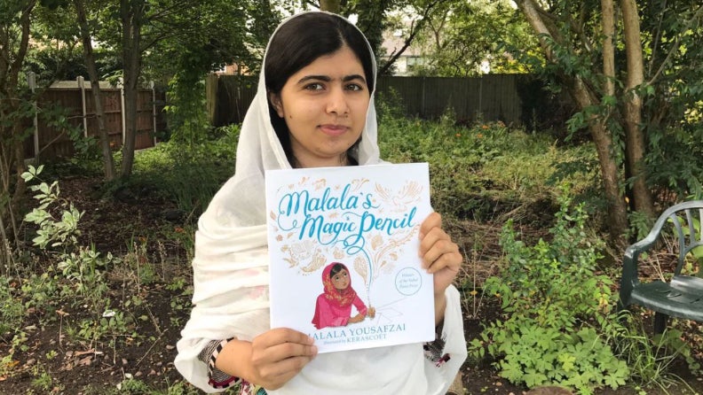Livro “O lápis mágico de Malala” editado em Portugal