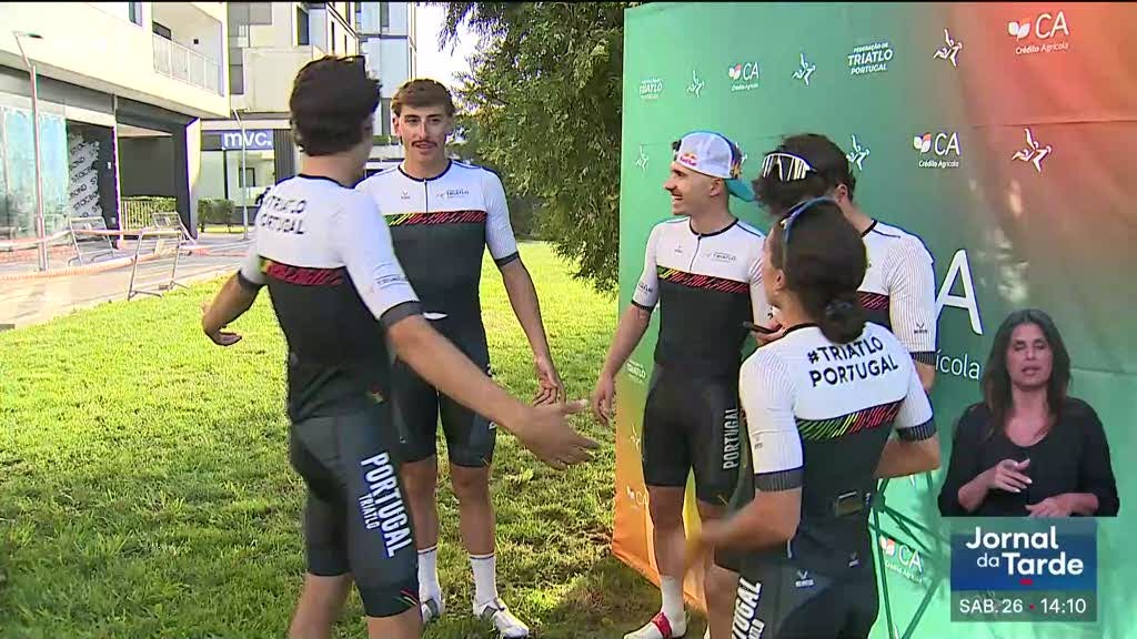 Finalíssima em Pontevedra. Vasco Vilaça procura título mundial de triatlo