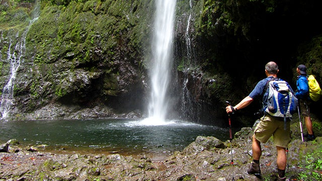 Imagem de Resgate de turista na levada do Caldeirão Verde