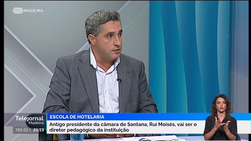 Rui Moisés vai ser o novo diretor pedagógico da escola hoteleira da Madeira