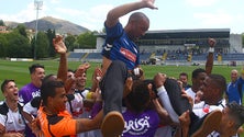 Nacional recebe troféu de campeão da Segunda Liga no domingo de manhã