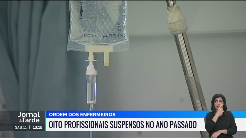 Ordem dos enfermeiros. Oito profissionais suspensos no ano passado