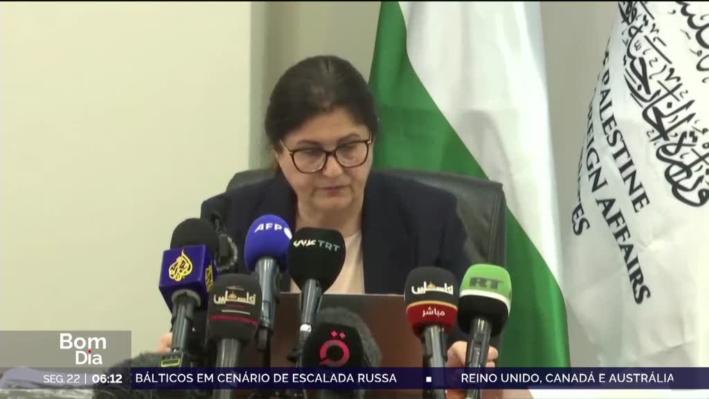 MNE palestiniana vê passo histórico no reconhecimento do Estado da Palestina