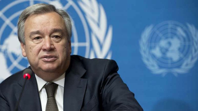 Imagem de Guterres adverte que mundo enfrenta perigo