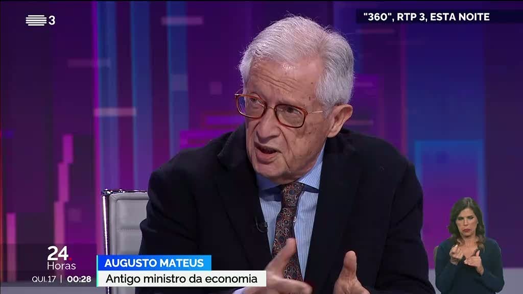 Augusto Mateus considera que "não pode haver conflitos em torno de 1%"