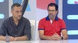 Imagem de Arsénio Miranda e Gonçalo Menezes satisfeitos com o nível do futebol regional (vídeo)
