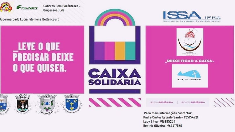 Caixas solidárias