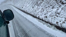 Imagem de Pico do Arieiro amanhece com neve (vídeo)