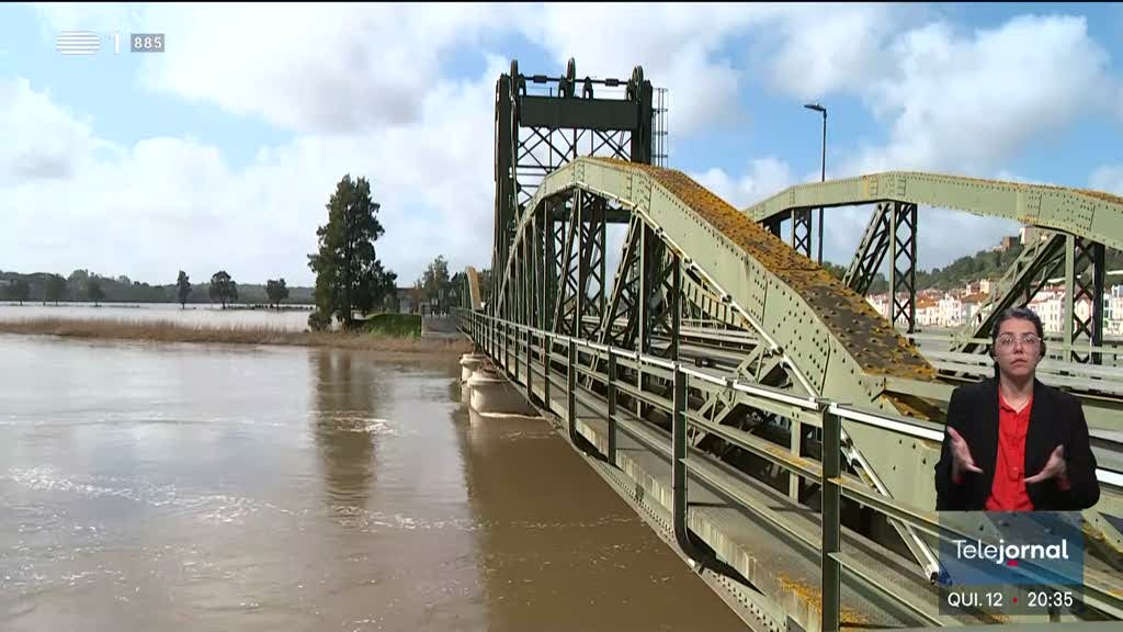 Imagem de Alcácer do Sal. Zona da Marginal ficou novamente inundada