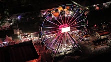 Parque de diversões e circo no coração do Funchal