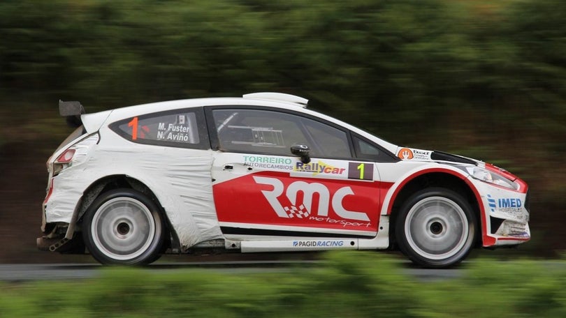 Miguel Nunes no Rali do Faial com o Ford Fiesta N5