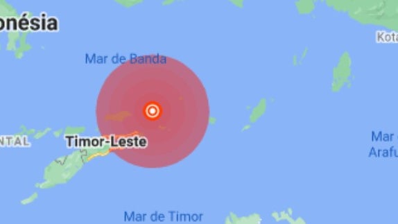 Forte sismo atinge Timor-Leste