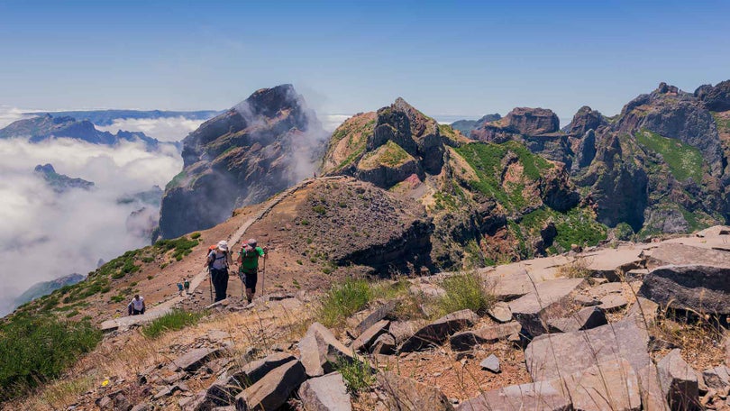 Imagem de Percurso pedestre entre o Pico Ruivo e Pico do Areeiro alvo de intervenção