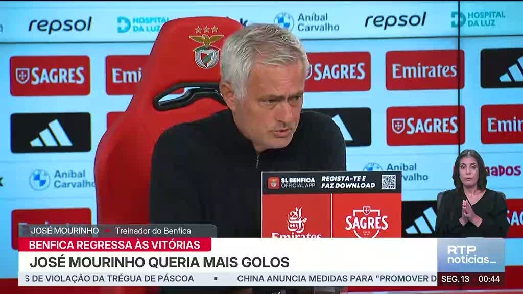 I Liga. Benfica vence Nacional na Luz por 2-0