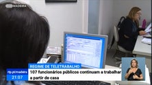 Imagem de Covid-19: Em julho, havia 107 funcionários públicos em teletrabalho na Madeira (Vídeo)