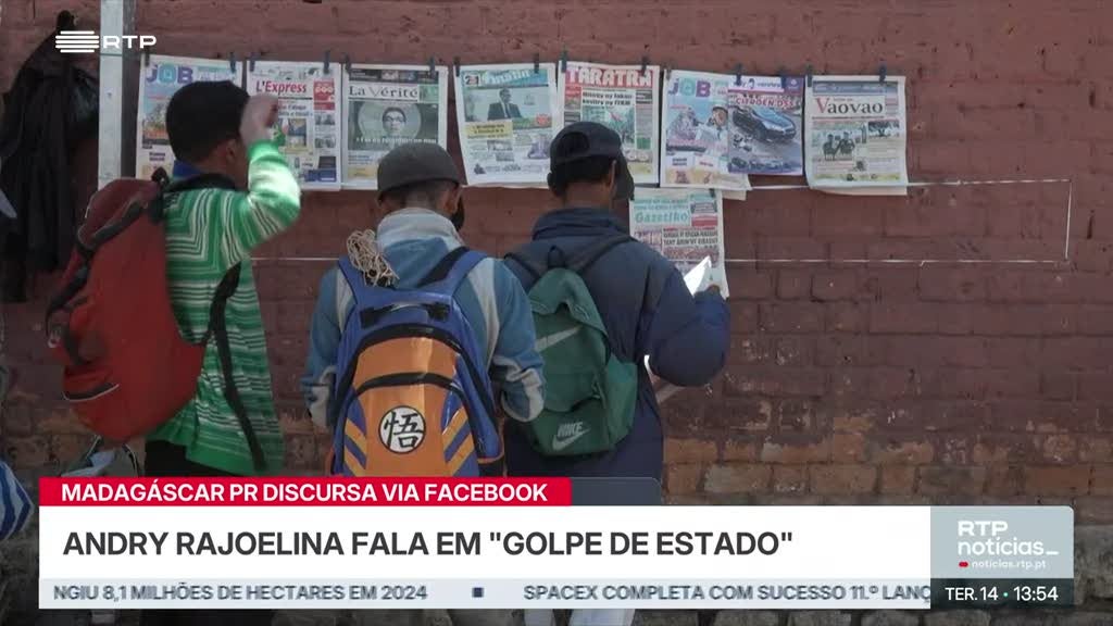 Madagáscar. Discurso presidencial via Facebook e o abalo do poder