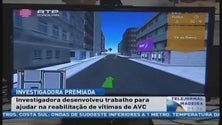 Imagem de Investigadora do Instituto de Tecnologias Interativas da Madeira foi premiada pela sociedade internacional para reabilitação virtual (Vídeo)