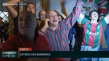 Rui Fontes festeja com os adeptos (vídeo)