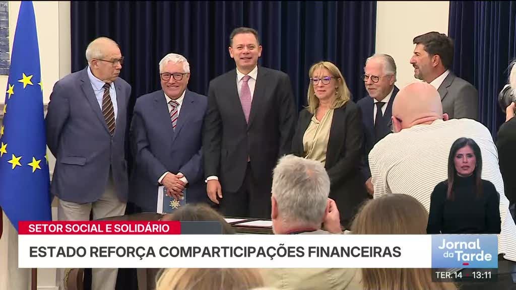 Estado vai reforçar as comparticipações financeiras ao Setor Social e Solidário