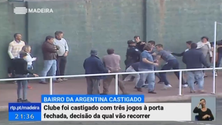 Bairro da Argentina castigado com três jogos à porta fechada