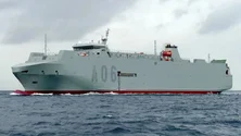 Imagem de Espanha envia maior remessa de armamento em navio de 200 toneladas