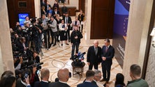 Imagem de João Cravinho em Kiev para participar em reunião inédita da União Europeia